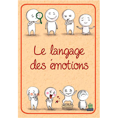 Cartes d'apprentissage des émotions - photos et illustrées