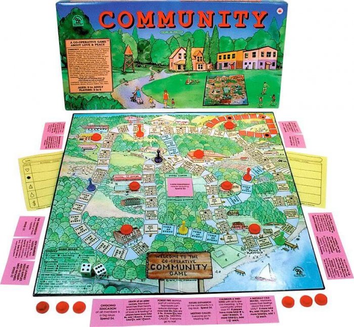 Community : LE premier jeu de société coopératif paru ! Un